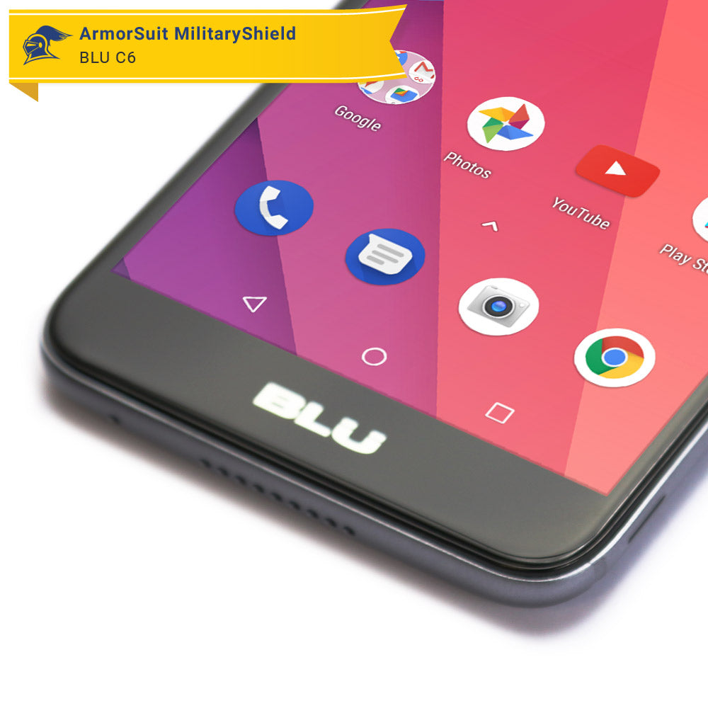 [2-Pack] BLU C6 Screen Protector