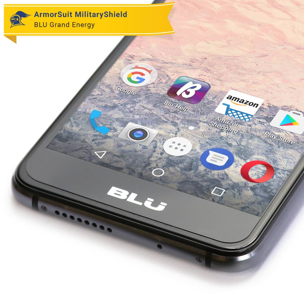 [2-Pack] BLU Grand Energy Matte Case Friendly Screen Protector