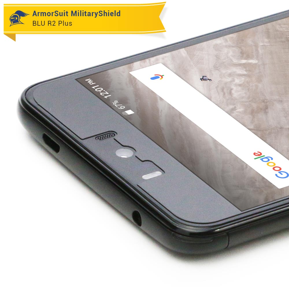 [2-Pack] BLU R2 Plus Anti-Glare (Matte) Case Friendly Screen Protector