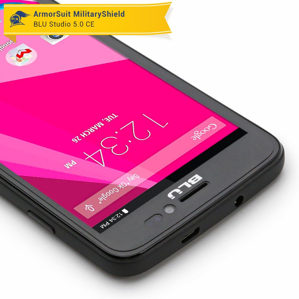 [2-Pack] BLU Studio 5.0 CE Screen Protector (Case-Friendly)