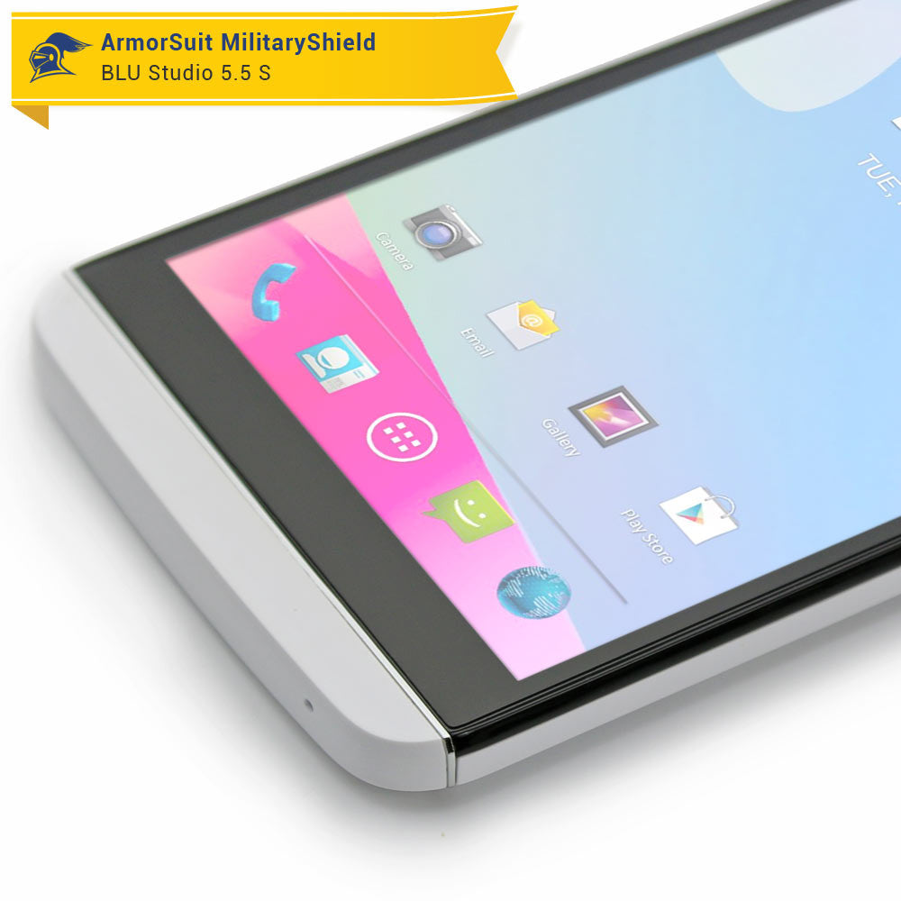 [2-Pack] Blu Studio 5.5S Anti-Glare (Matte) Screen Protector