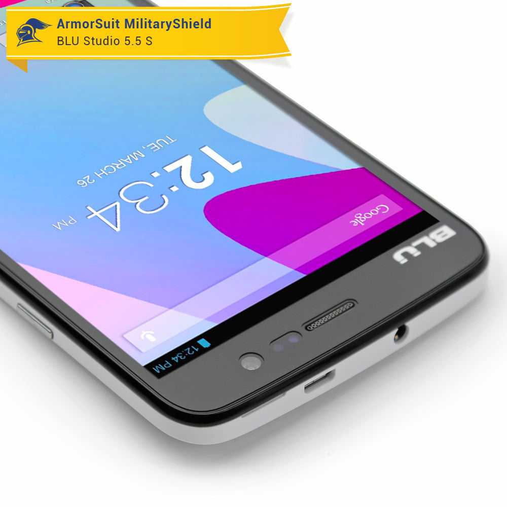 [2-Pack] Blu Studio 5.5S Screen Protector