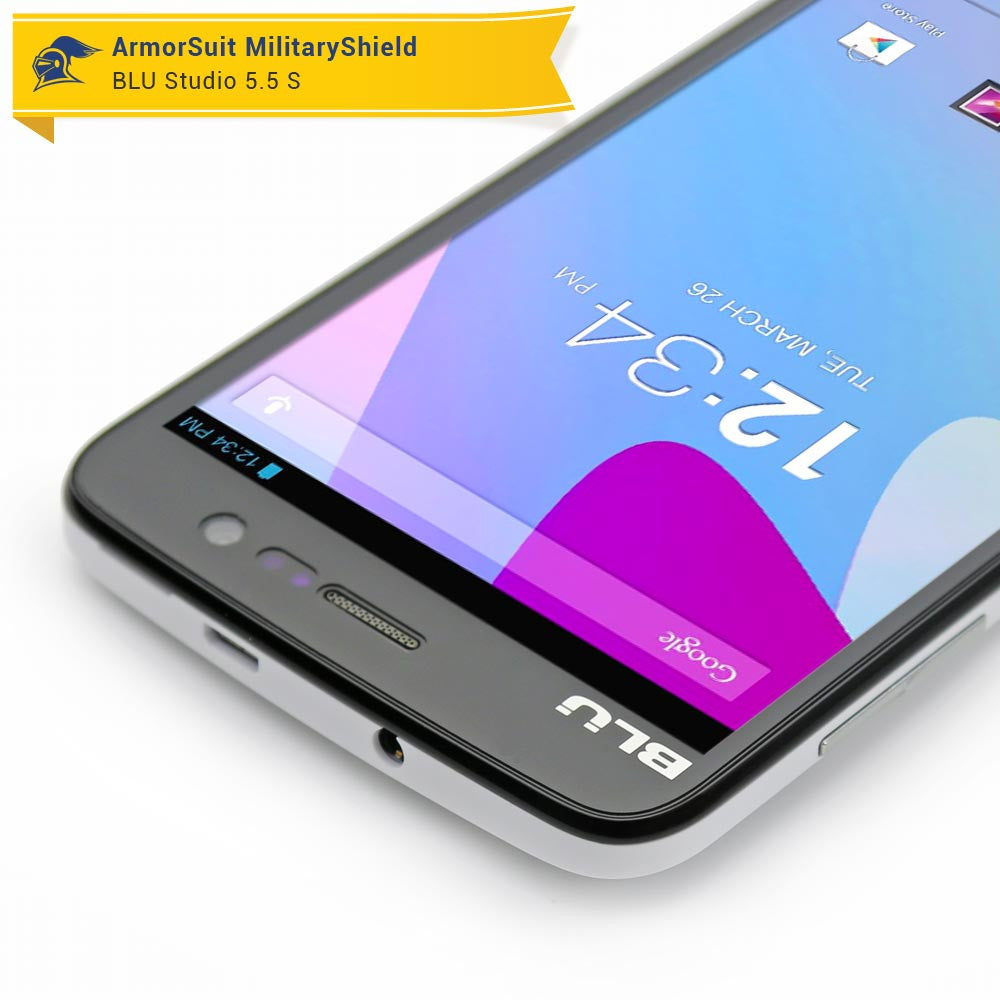 [2-Pack] Blu Studio 5.5S Screen Protector