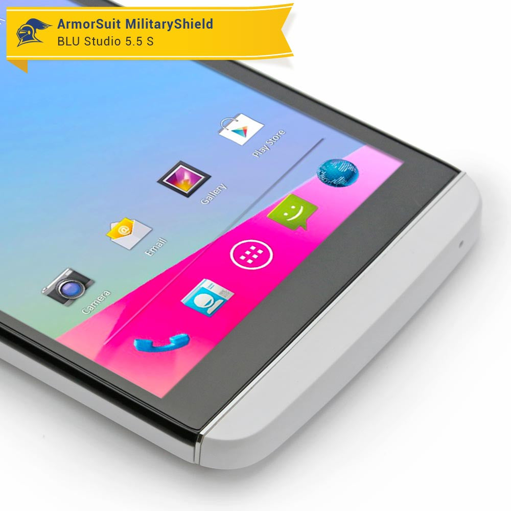 [2-Pack] Blu Studio 5.5S Screen Protector
