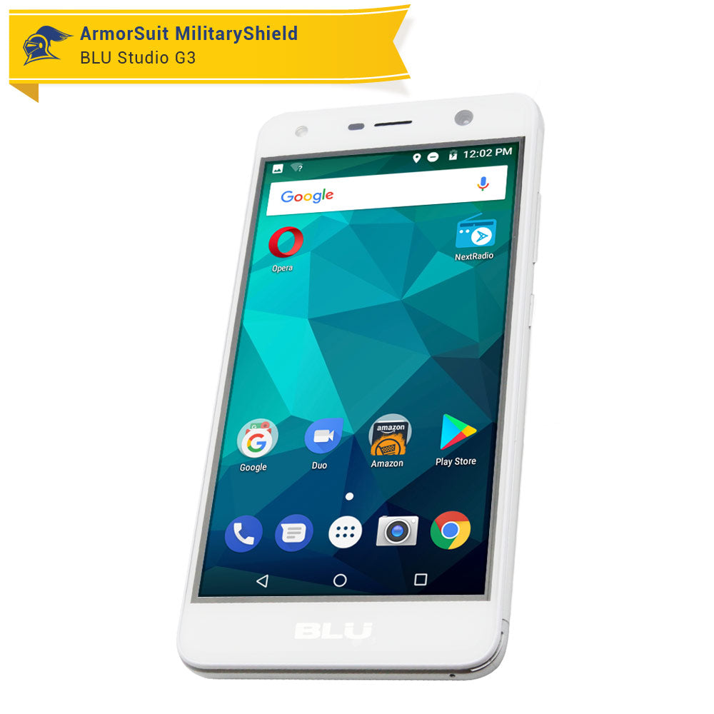 [2-Pack] BLU Studio G3 Case Friendly Screen Protector