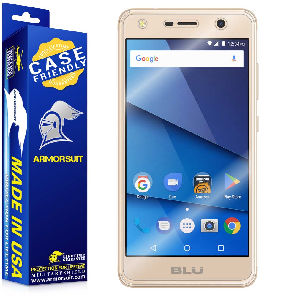 [2-Pack] BLU Studio G3 Case Friendly Screen Protector