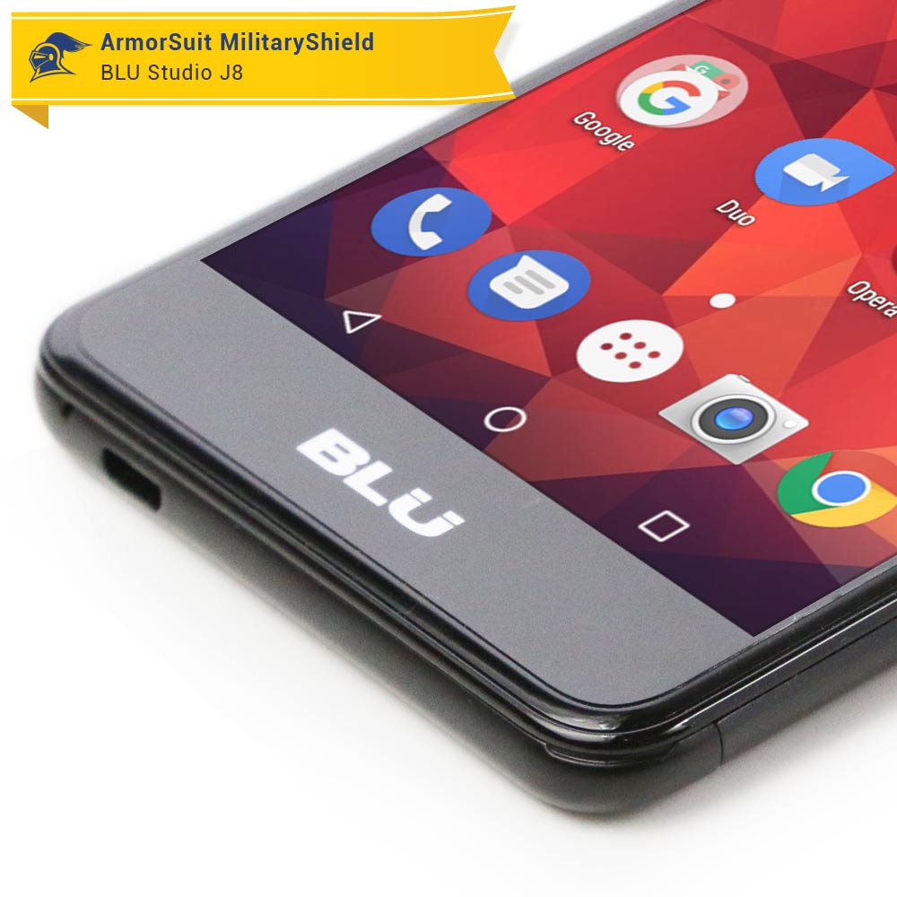 [2-Pack] BLU Studio J8 Anti-Glare (Matte) Case Friendly Screen Protector