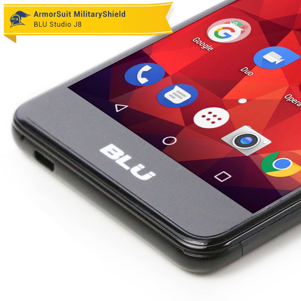 [2-Pack] BLU Studio J8 Case Friendly Screen Protector