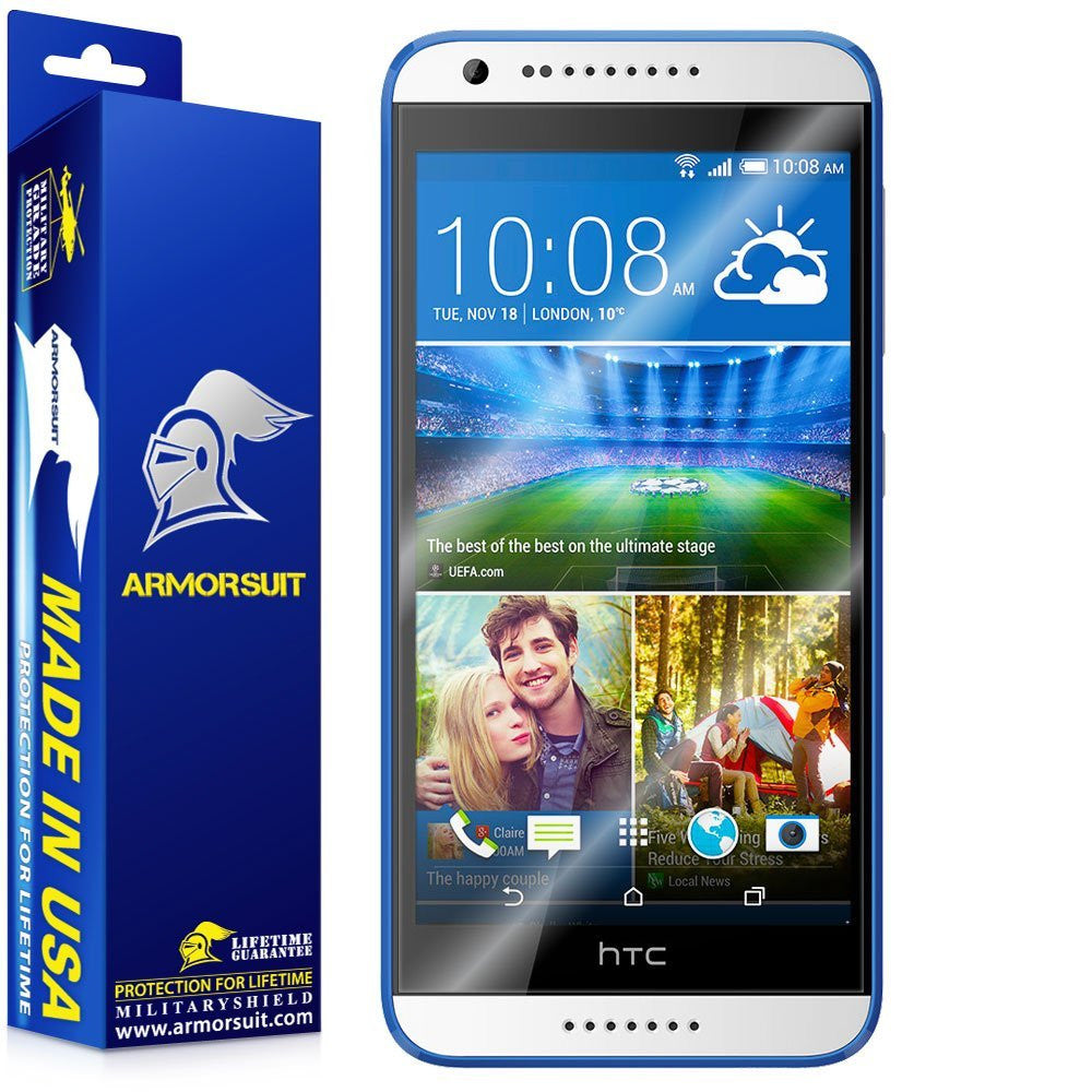 [2-Pack] HTC Desire 620 Screen Protector (Case-Friendly)