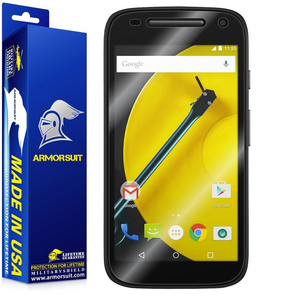 [2 Pack] Motorola Moto E (2nd Gen, 2015) Screen Protector (Case-Friendly)