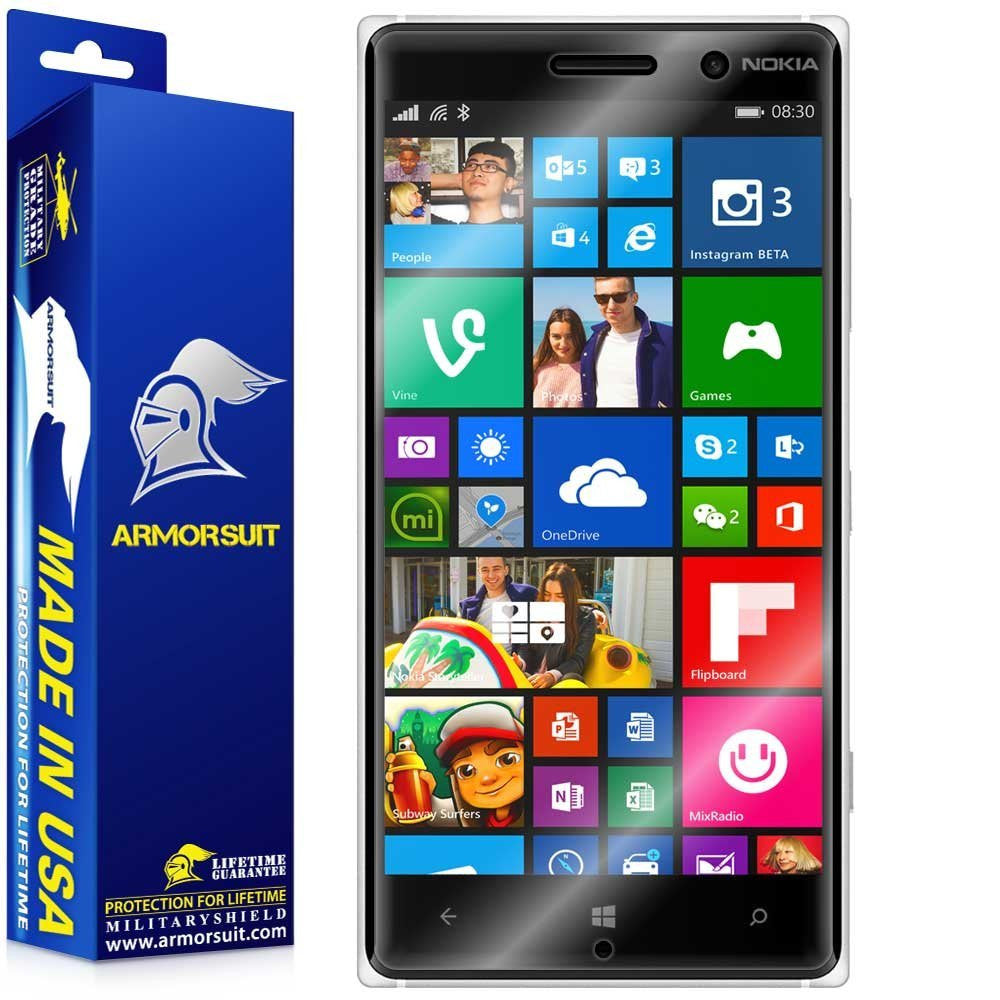 [2 Pack] Nokia Lumia 830 Screen Protector (Case-Friendly)