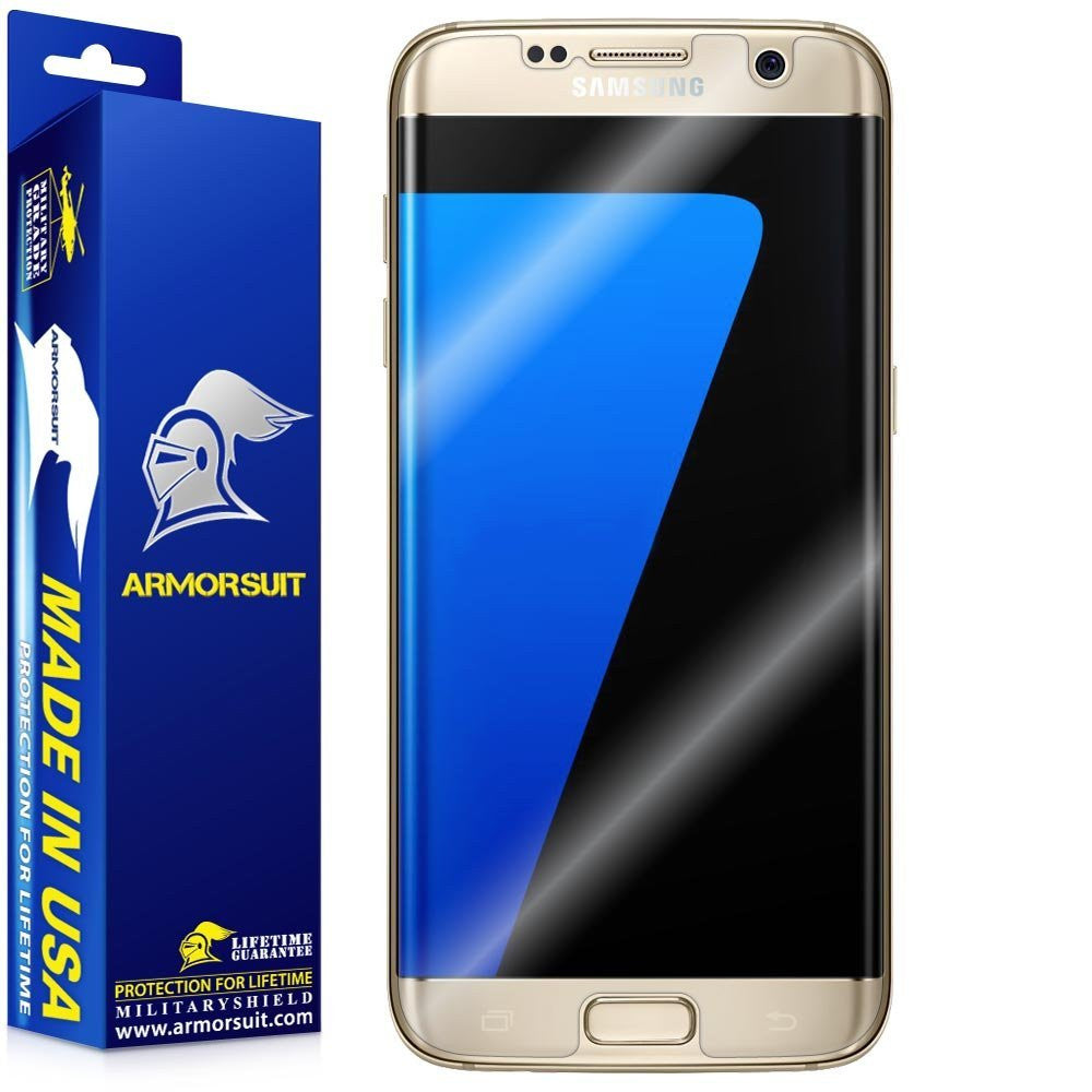 [2-Pack] Samsung Galaxy S7 Edge Plus (Case-Friendly) Screen Protector