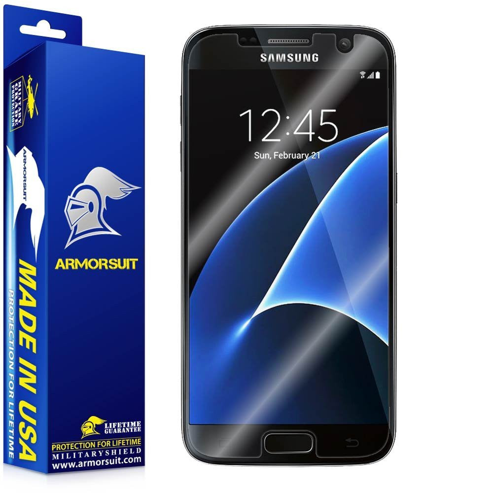 [2-Pack] Samsung Galaxy S7 Plus (Case-Friendly) Screen Protector