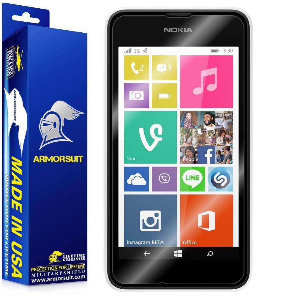 [2 Pack] Nokia Lumia 530 (Case-Friendly) Screen Protector
