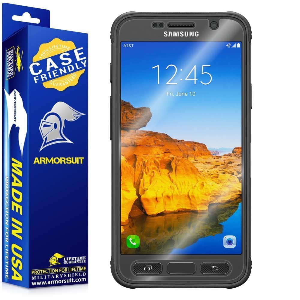 [2-Pack] Samsung Galaxy S7 Active Case-Friendly Screen Protector