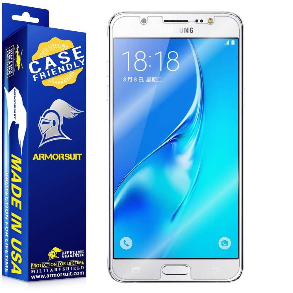 [2-Pack] Samsung Galaxy J7 (2016) Case-Friendly Screen Protector