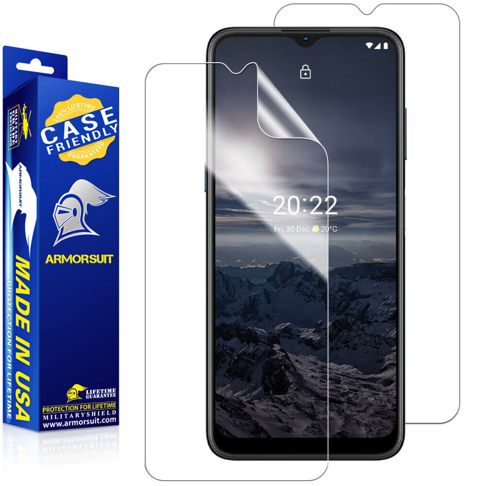 [2 Pack] ArmorSuit Screen Protector for Nokia G21 / Nokia G11 Case-Friendly Clear HD Film