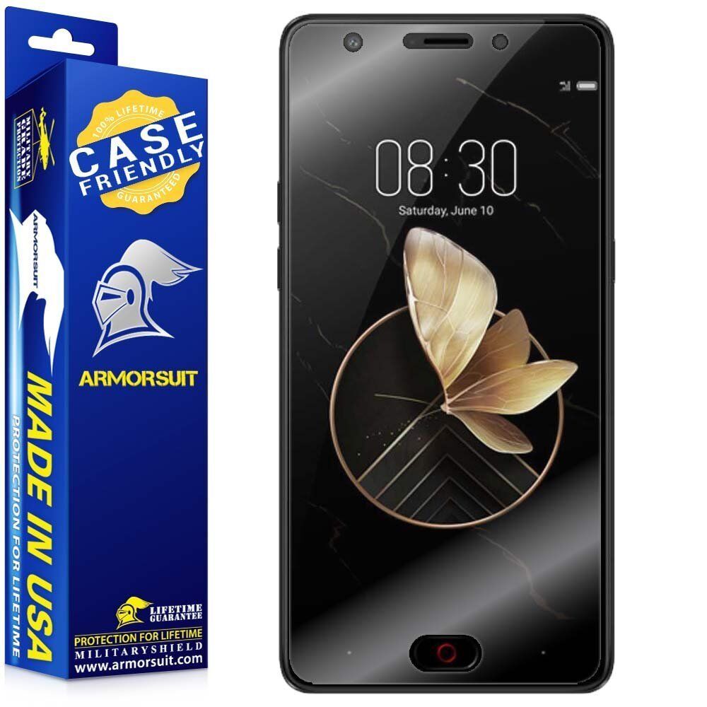 [2 Pack] ArmorSuit MilitaryShield ZTE Nubia M2 Play Case-Friendly Screen Protector