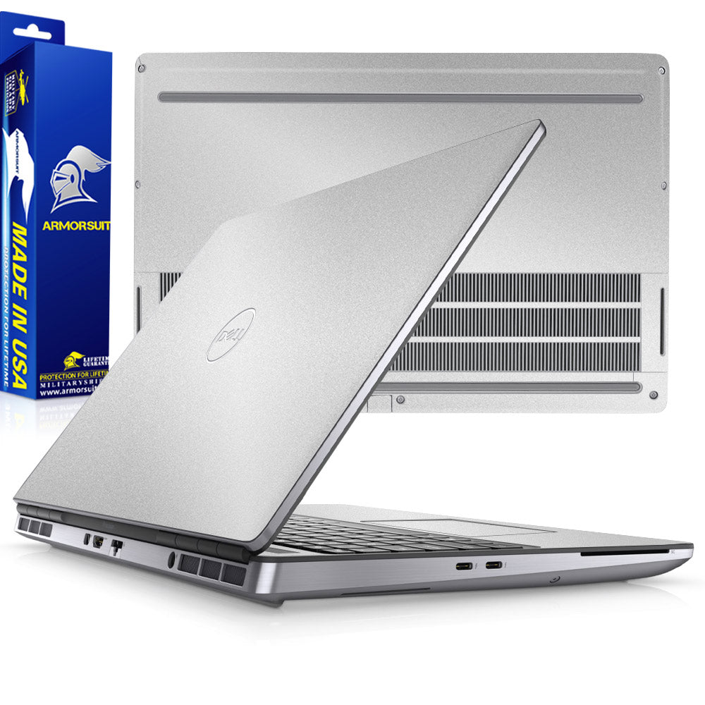 [2 Pack] Armorsuit MilitaryShield Skin Wrap Film for Dell Precision 7550 / 7560 15 inch