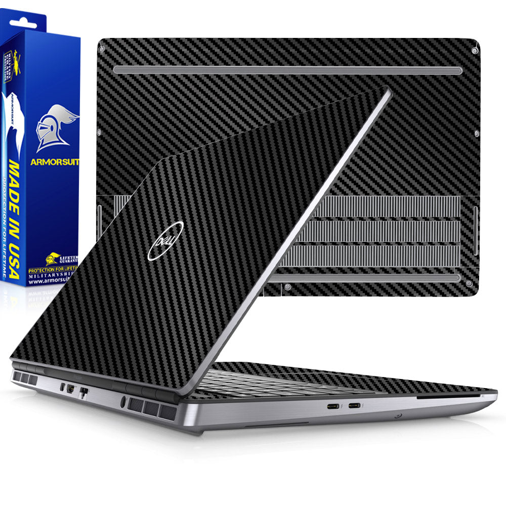 [2 Pack] Armorsuit MilitaryShield Skin Wrap Film for Dell Precision 7550 / 7560 15 inch