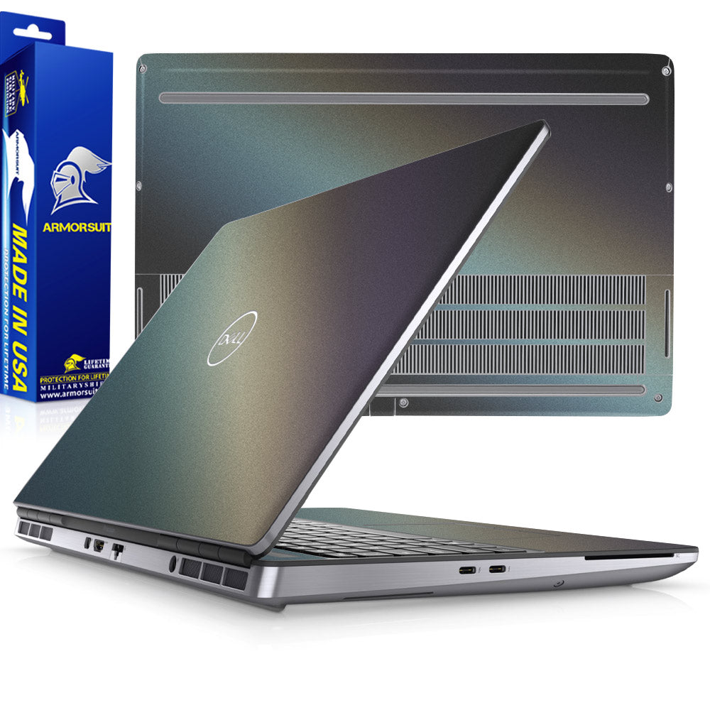[2 Pack] Armorsuit MilitaryShield Skin Wrap Film for Dell Precision 7550 / 7560 15 inch