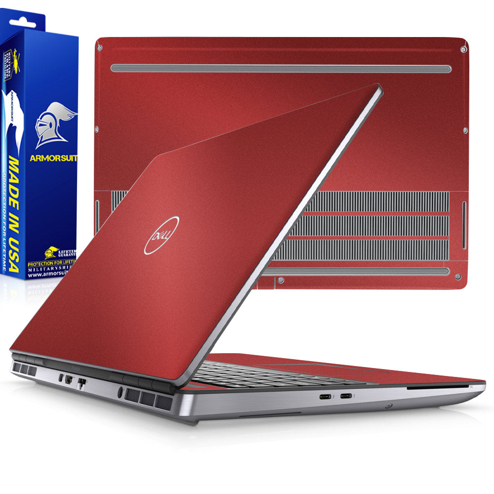 [2 Pack] Armorsuit MilitaryShield Skin Wrap Film for Dell Precision 7550 / 7560 15 inch