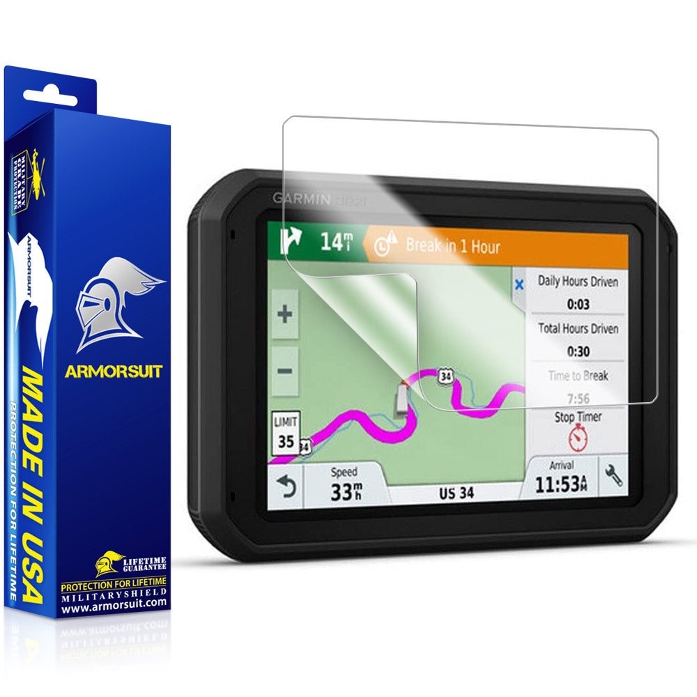 ArmorSuit MilitaryShield Screen Protector For Garmin Dezl 780 LMT-S - [Max Coverage] Anti-Bubble HD Clear Film