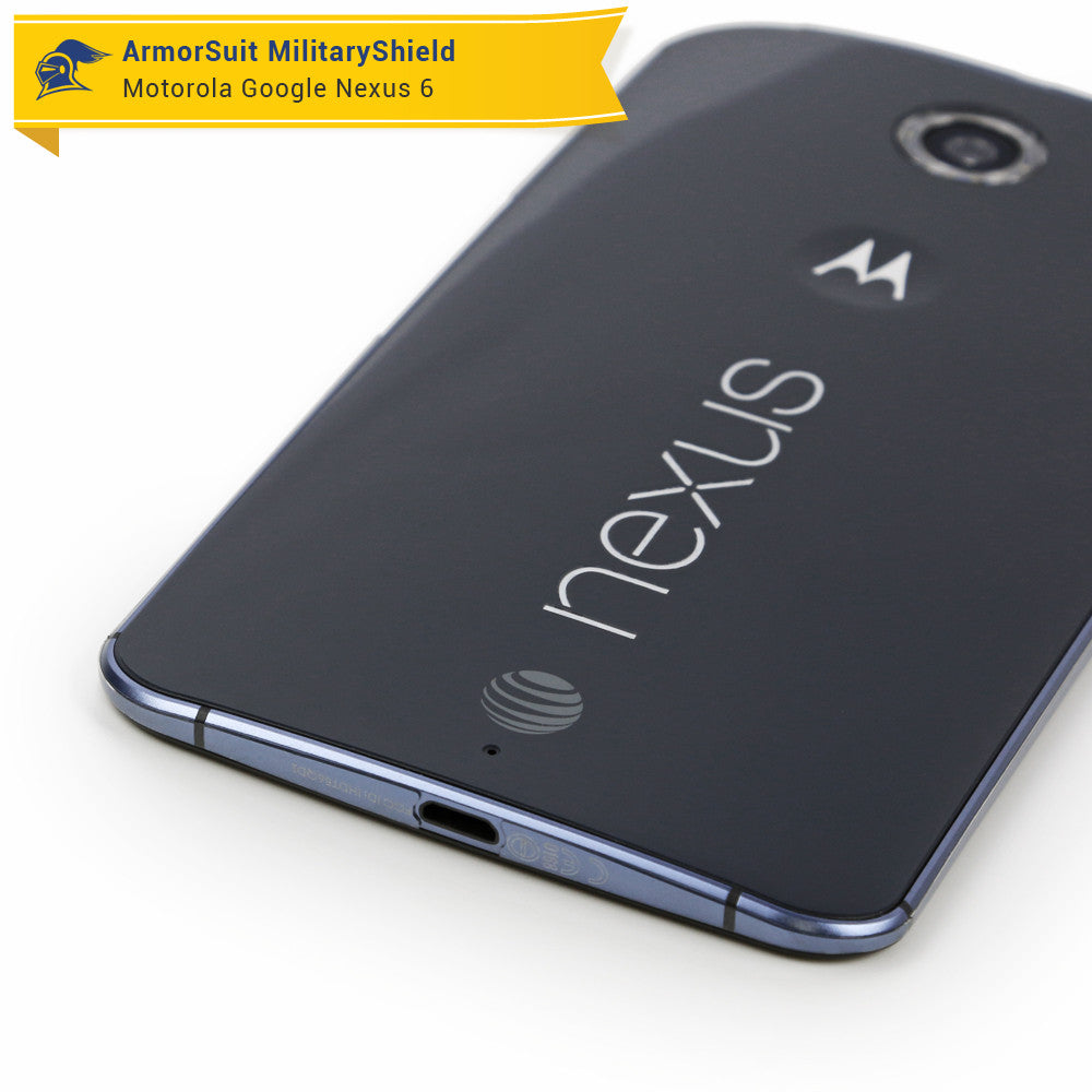 Google Nexus 6 Screen Protector + Full Body Skin Protector