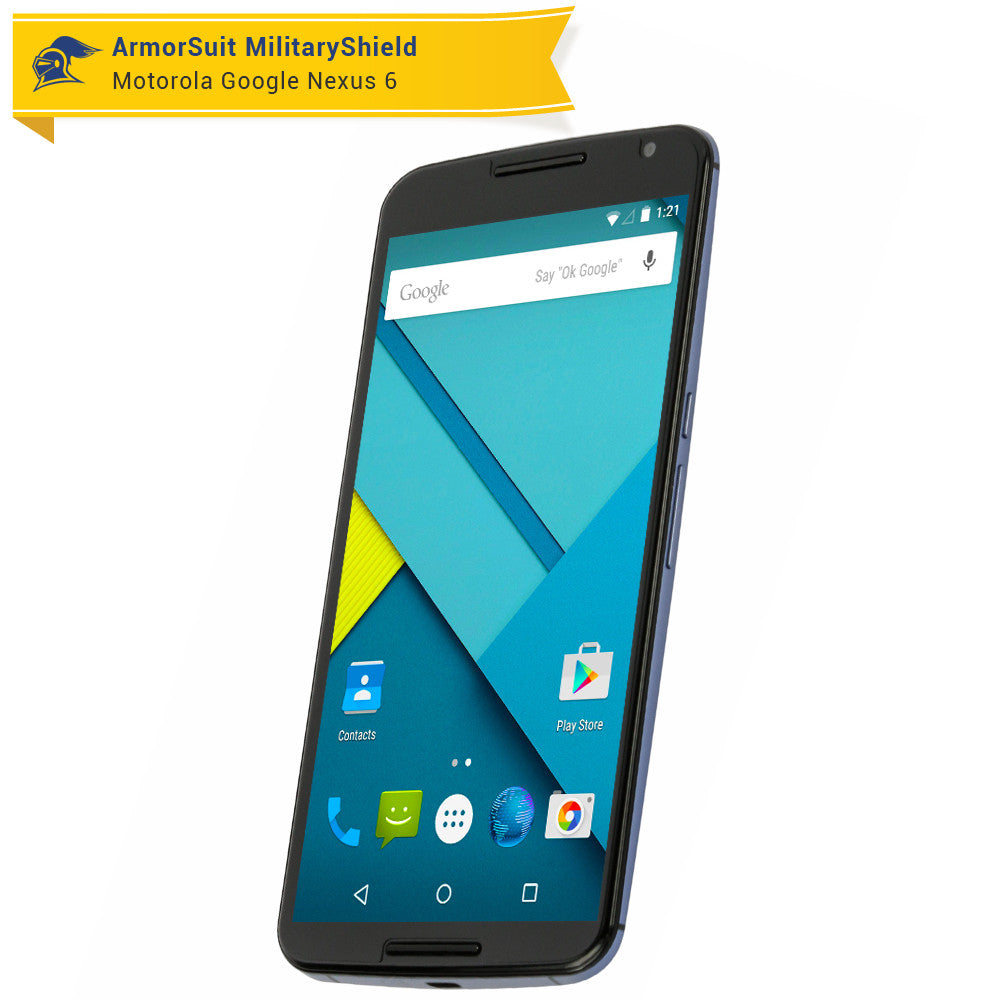 [2-Pack] Google Nexus 6 Screen Protector