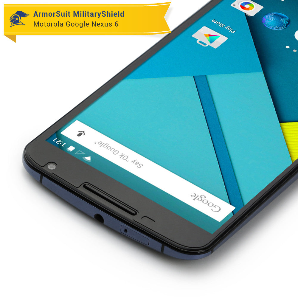 [2-Pack] Google Nexus 6 Screen Protector
