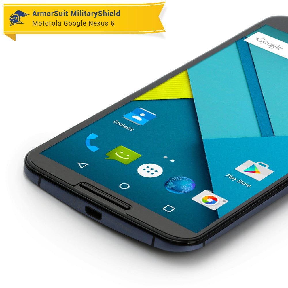 [2-Pack] Google Nexus 6 Screen Protector
