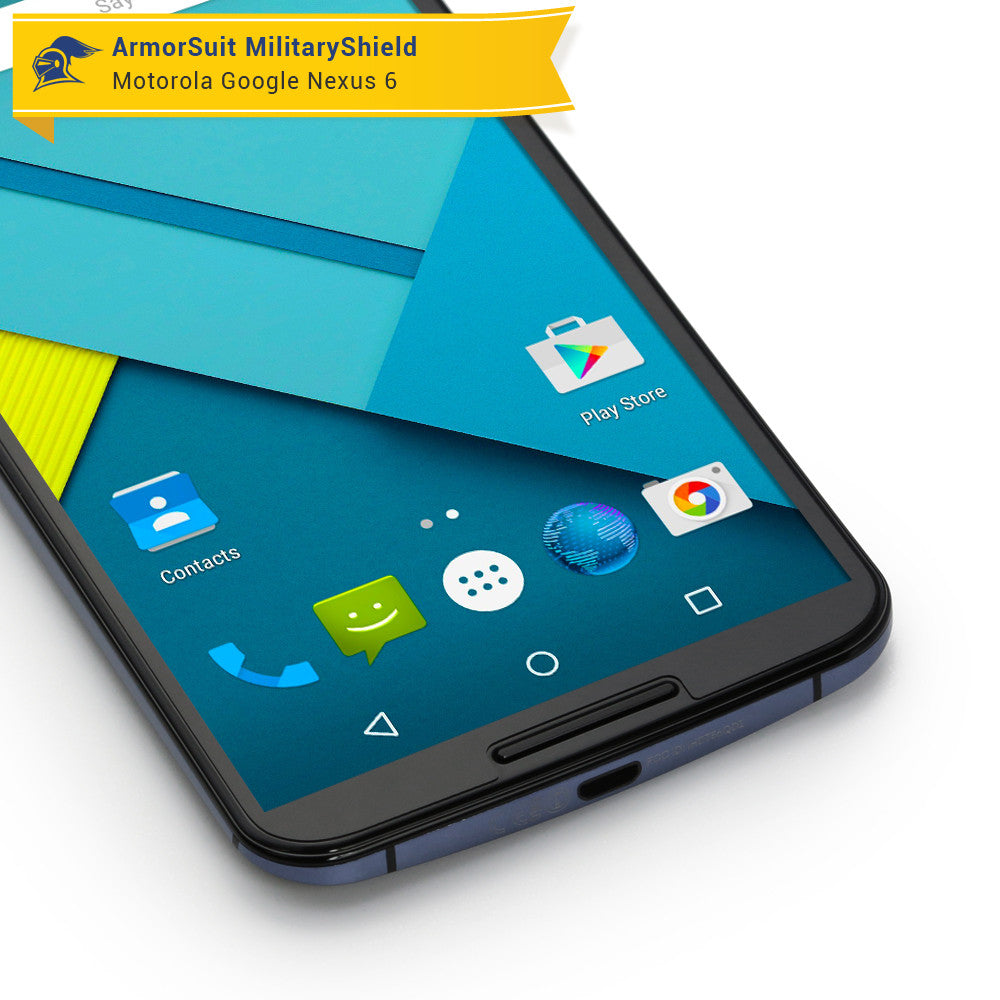 [2-Pack] Google Nexus 6 Screen Protector