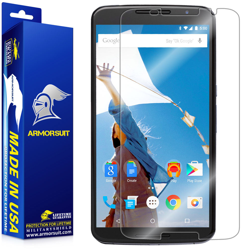 [2-Pack] Google Nexus 6 Screen Protector