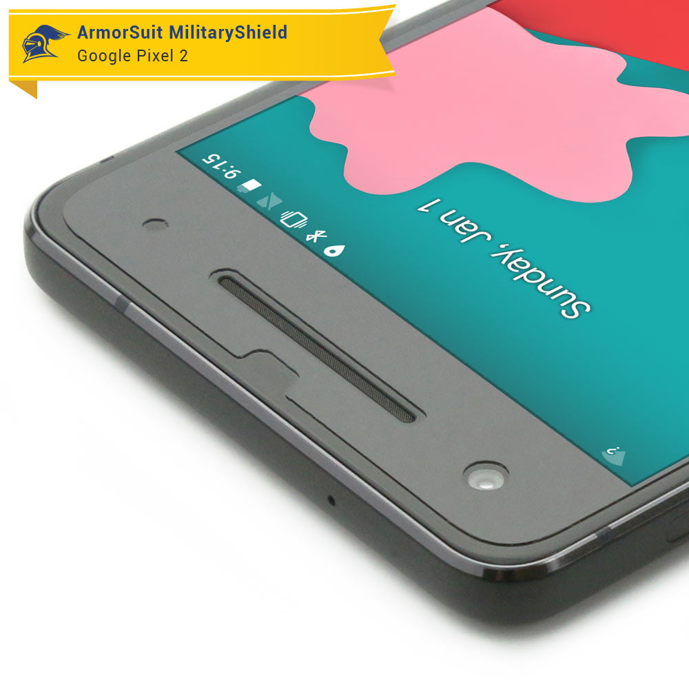 [2-Pack] Google Pixel 2 Screen Protector (Matte Case-Friendly)