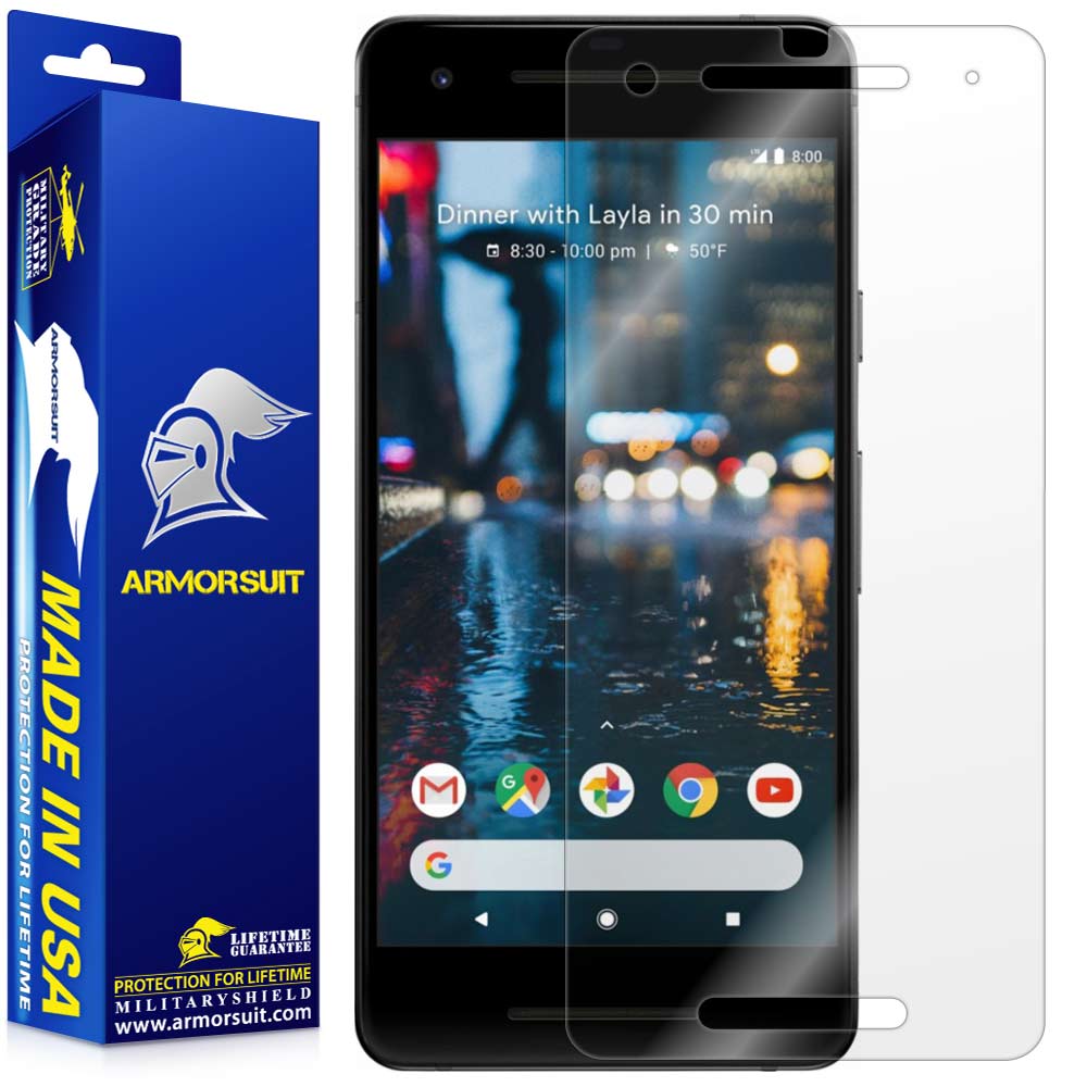 [2-Pack] Google Pixel 2 Screen Protector (Full Coverage)