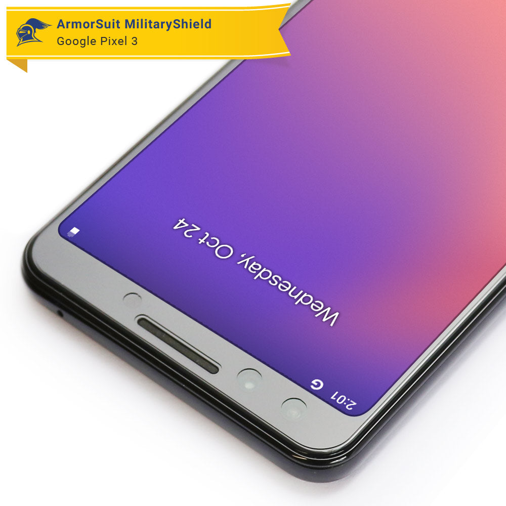 [2-Pack] Google Pixel 3 Screen Protector (Full Coverage)