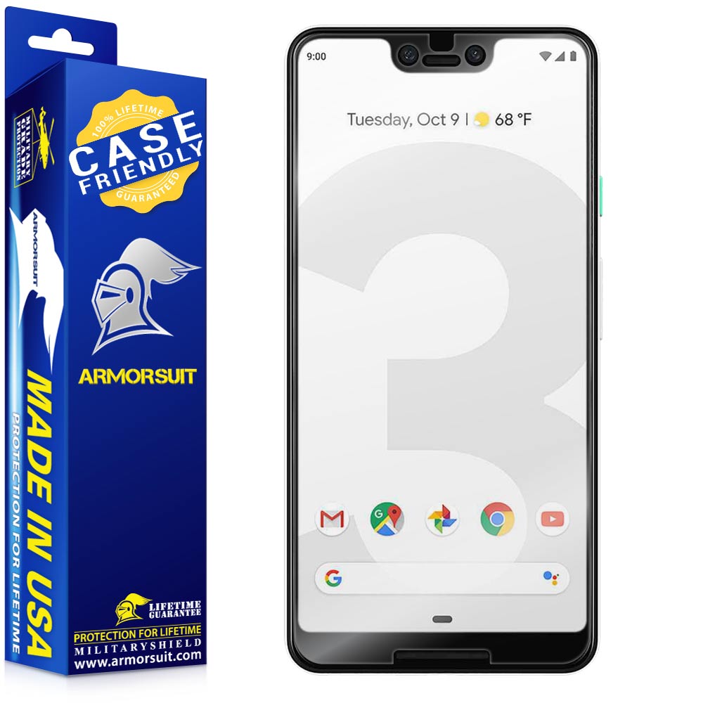 [2-Pack] Google Pixel 3 XL Screen Protector (Case-Friendly)