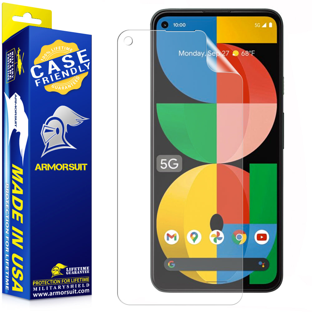 [2 Pack] Google Pixel 5a 5G Screen Protector (Case-Friendly) - Matte