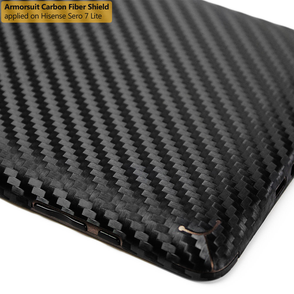 Hisense Sero 7 Lite Screen Protector + Black Carbon Fiber Film Protector