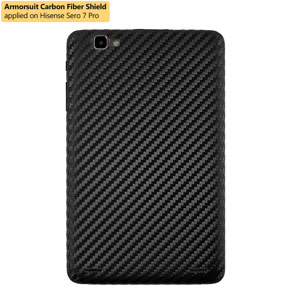Hisense Sero 7 Pro Screen Protector + Black Carbon Fiber Film Protector