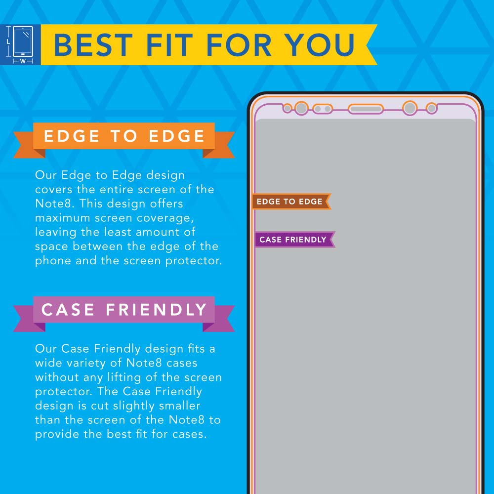 [2-Pack] Samsung Galaxy Note 8 Matte Screen Protector