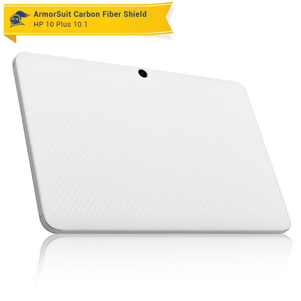 HP 10 Plus 10.1 Screen Protector + White Carbon Fiber
