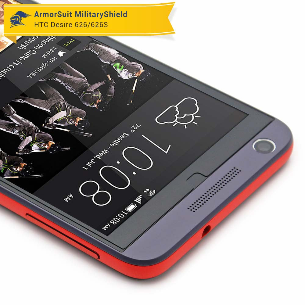 [2-Pack] HTC Desire 626 (US) / 626s Screen Protector (Case-Friendly)