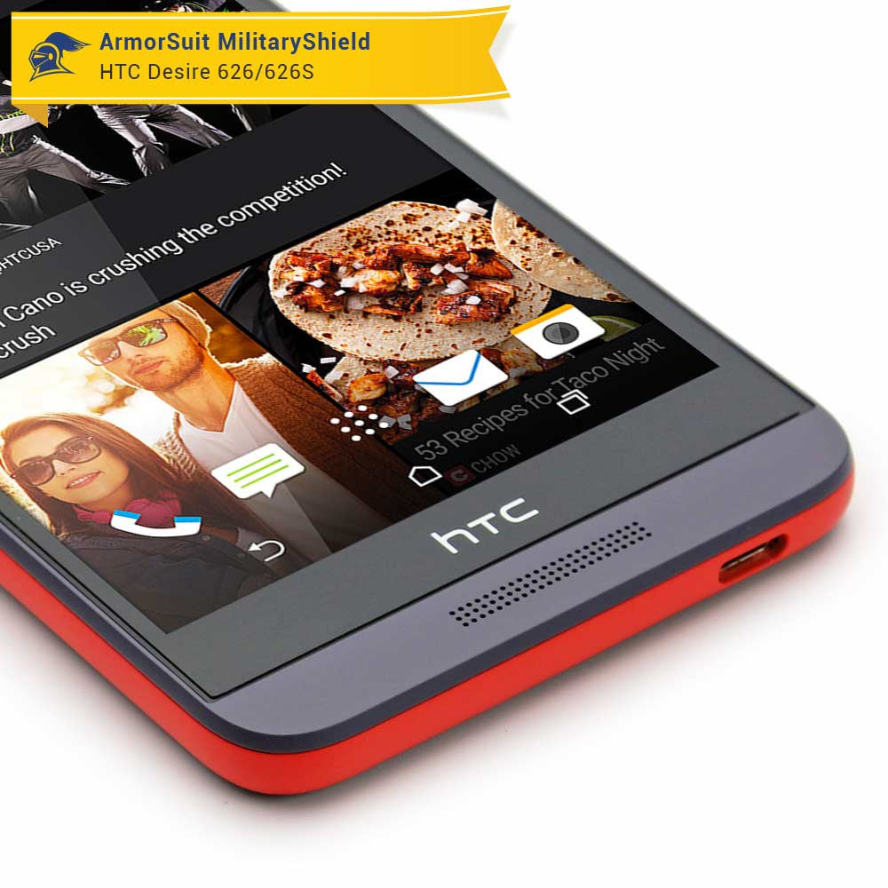 [2-Pack] HTC Desire 626 (US) / 626s Screen Protector (Case-Friendly)