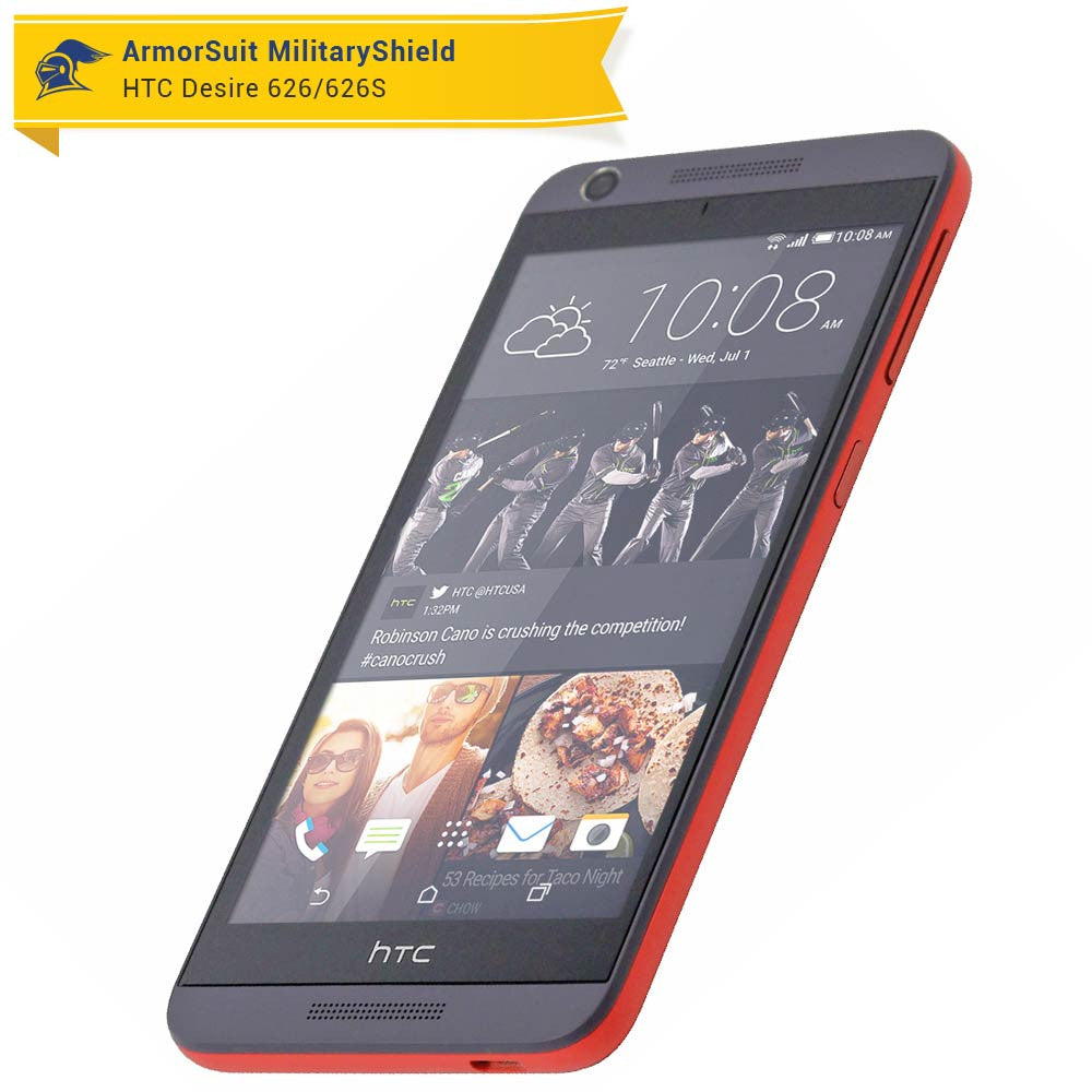 [2-Pack] HTC Desire 626 (US) / 626s Anti-Glare (Matte) Screen Protector