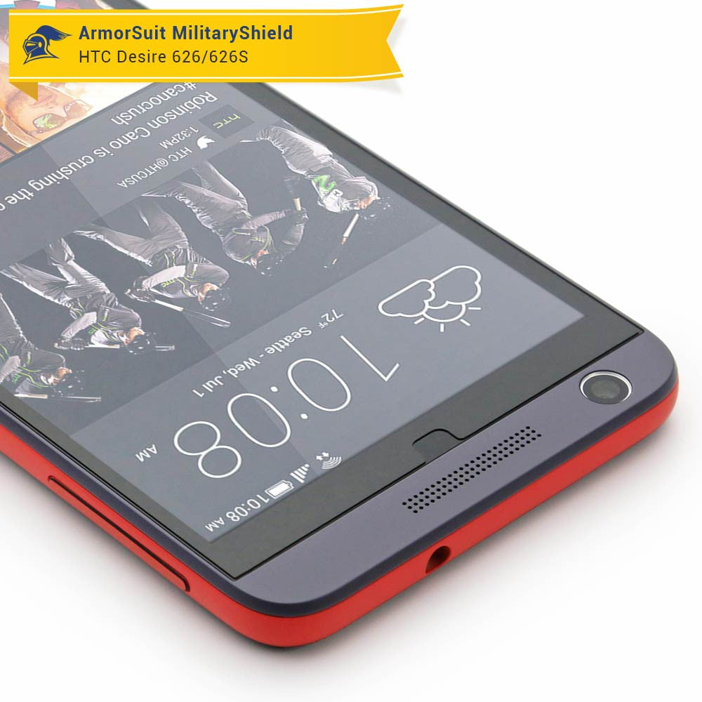 [2-Pack] HTC Desire 626 (US) / 626s Anti-Glare (Matte) Screen Protector