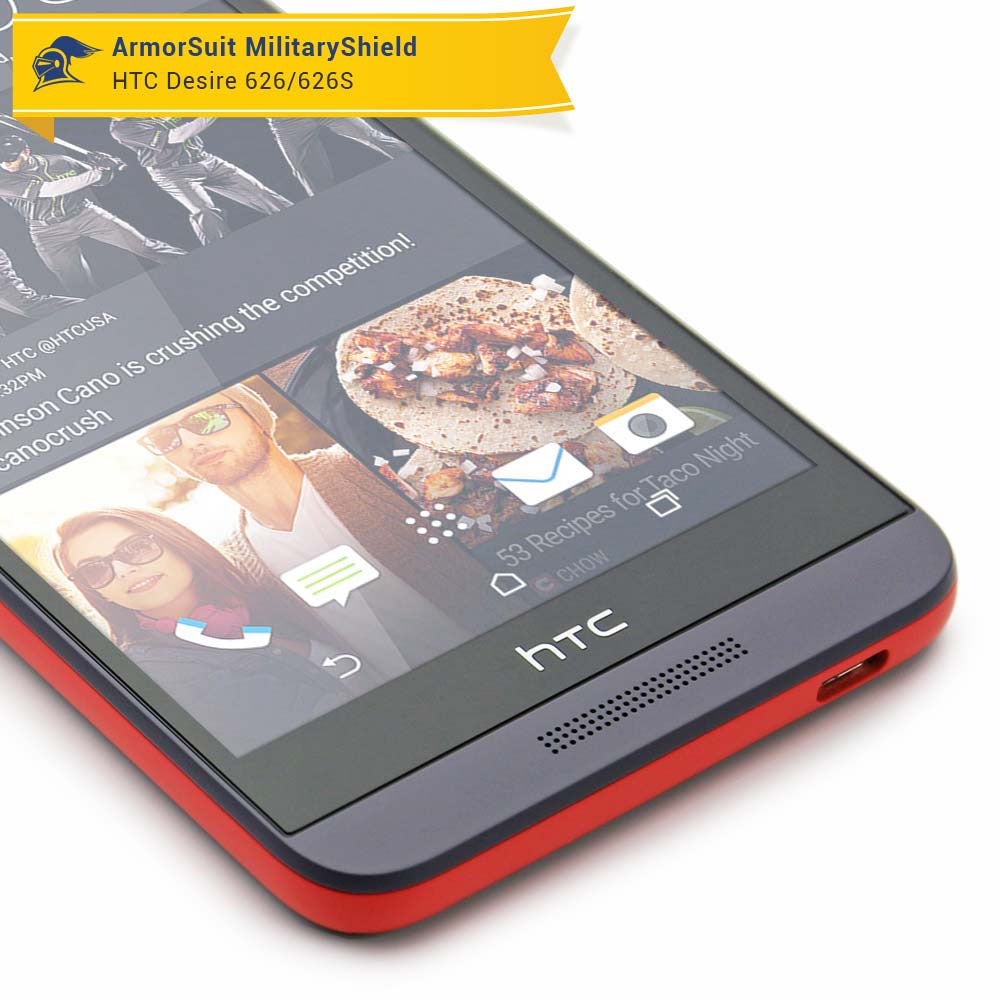 [2-Pack] HTC Desire 626 (US) / 626s Anti-Glare (Matte) Screen Protector