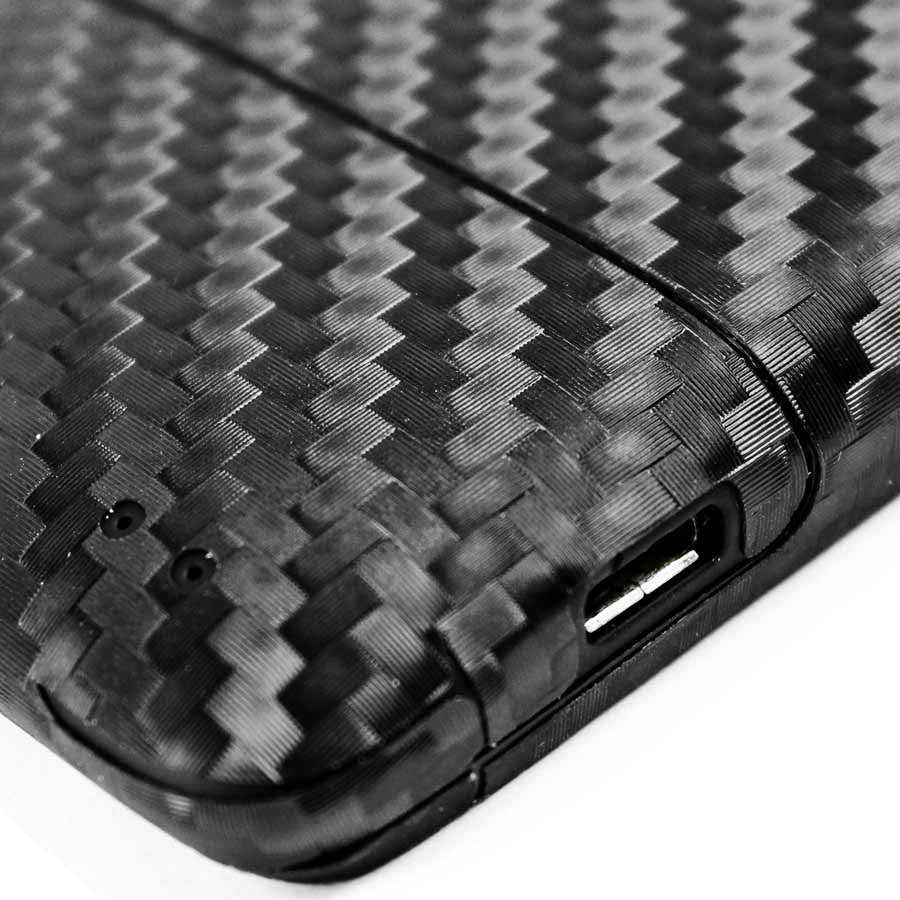 HTC EVO Design 4G Screen Protector + Black Carbon Fiber Skin Protector
