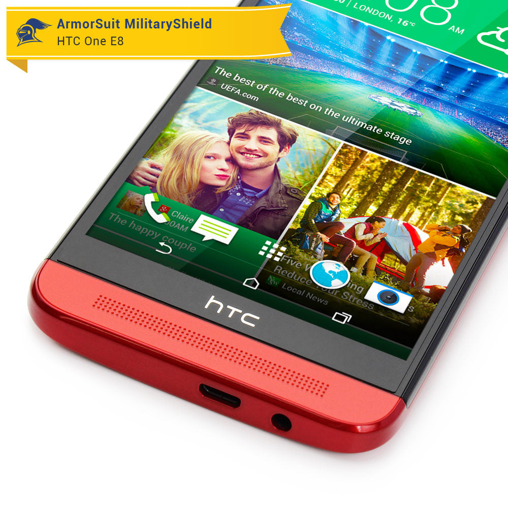 [2-Pack] HTC One E8 Screen Protector