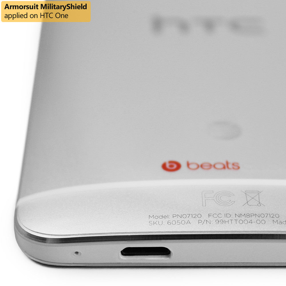 HTC One M7 Screen Protector + Full Body Skin Protector